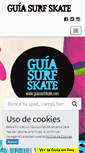 Mobile Screenshot of guiasurfskate.com